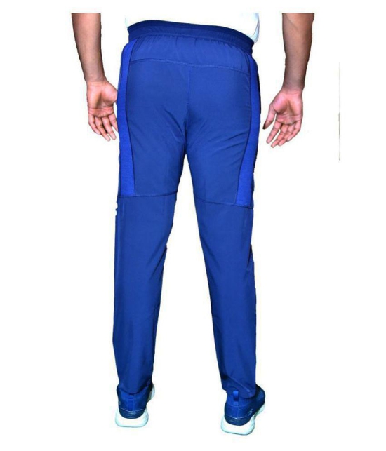 RANBOLT - Blue Polyester Men's Sports Trackpants ( Pack of 1 ) - M