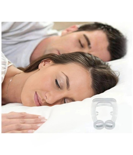 Dust n Shine Anti Snoring Device For Ease Breathing, Stop Snoring Silicone Magnetic Nose Clip Relieve Snore Sleeping Aid Devices For Women & Men (Pack of 1)