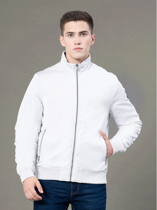 RedTape Stand Collar Bomber Jacket for Men | Classic & Enhanced Comfort