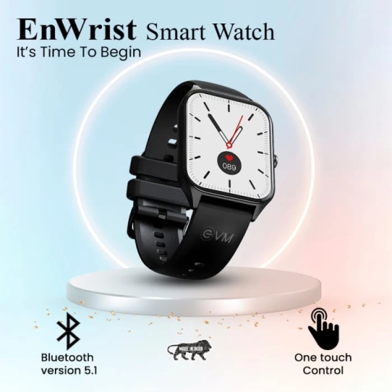 EVM EnWrist Smart Watch Water Resistant Touch Screen