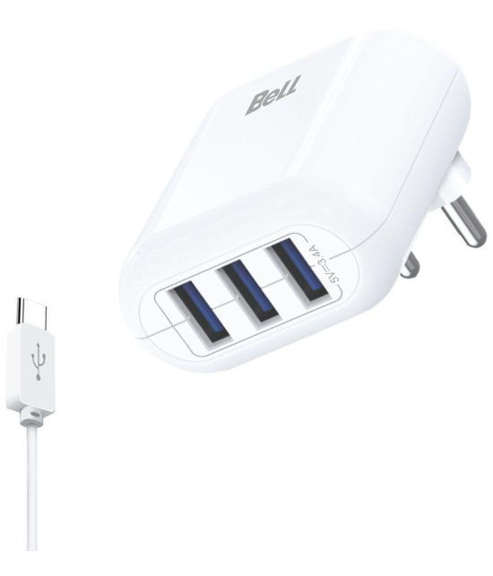 Bell - Type C 3.4A Travel Charger - Grey