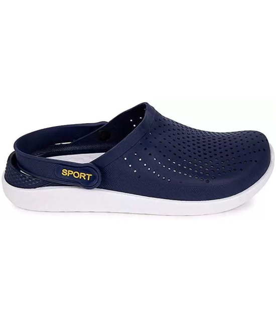 Secritas - Navy Blue Mens Clogs - None