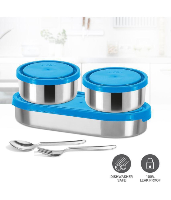 Milton Master Stainless Steel Lunch Box, Blue