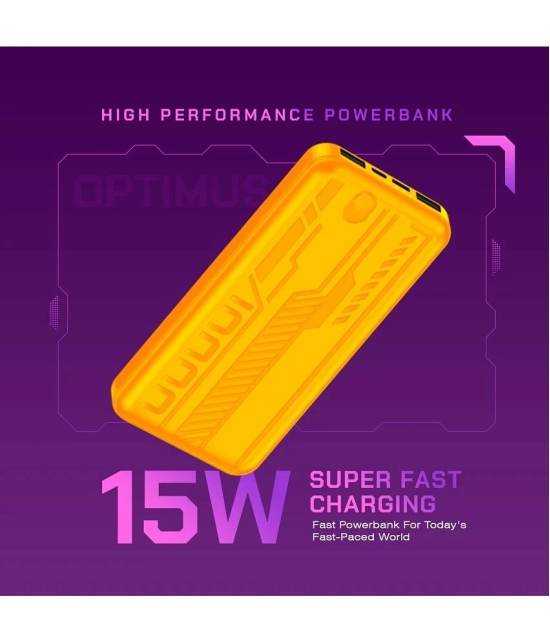 Bell 10000 -mAh 5V/1A Li-Polymer Power Bank - Yellow