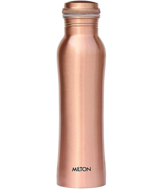 Milton Copperas 1000 Copper Bottle, 1 Piece, 920 ml, Copper | 100% Leak Proof | Office Bottle | Gym Bottle | Yoga Bottle | Home | Kitchen | Hiking | Treking Bottle | Travel Bottle - Copper