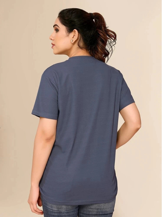 Anand Grey Lycra Regular Fit Womens T-Shirt ( Pack of 1 ) - None