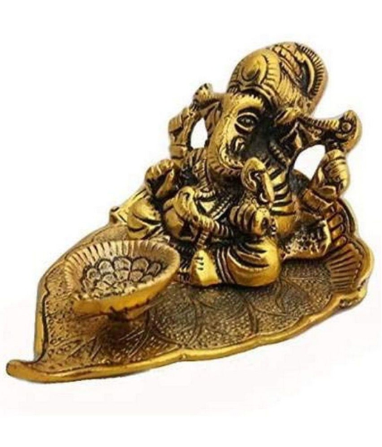 VARKAUS - Patta Ganesh 10 cm ( Pack of 1 )