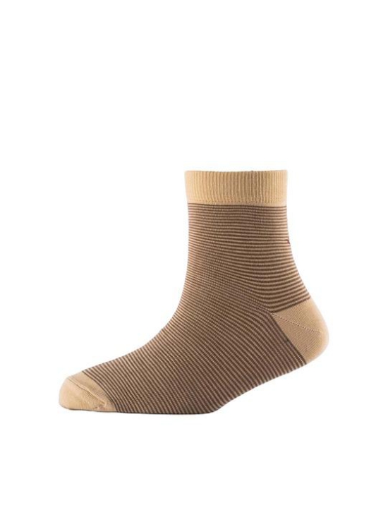 Men Pack Of 2 Striped Cotton Ankle Length Socks