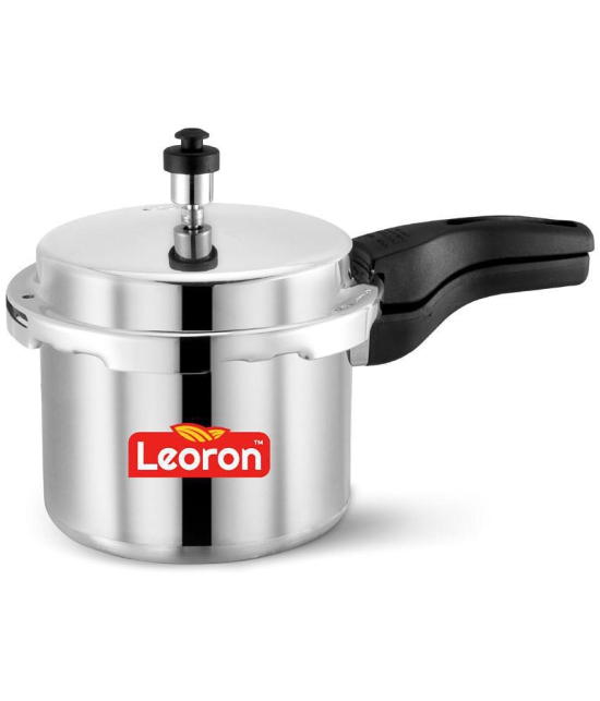 Srushti Gold is now Leoron 3 L Aluminium OuterLid Pressure Cooker Gas Stovetop Compatible