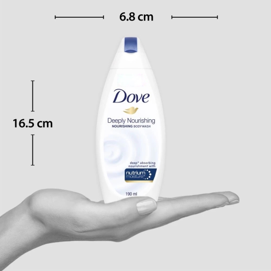 Dove Deeply Nourishing Body Wash, 190 Ml