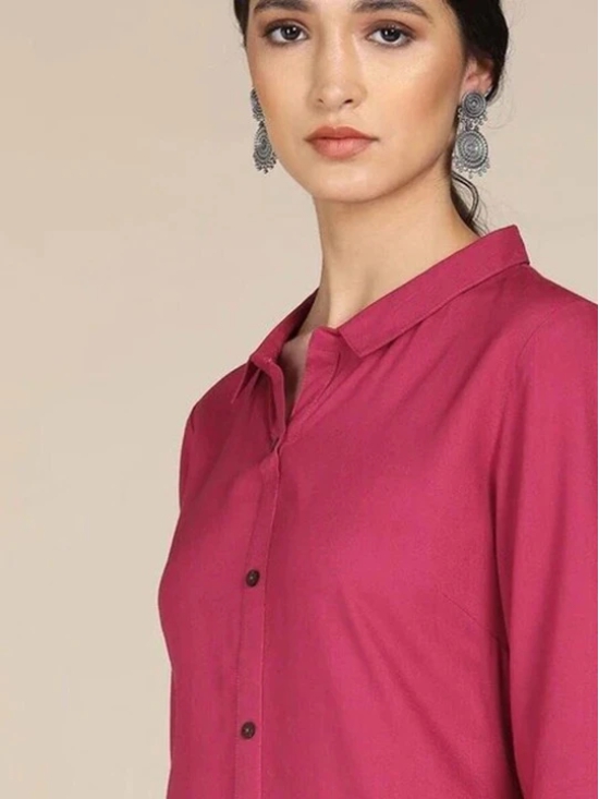 Shirt Collar A-Line Kurta