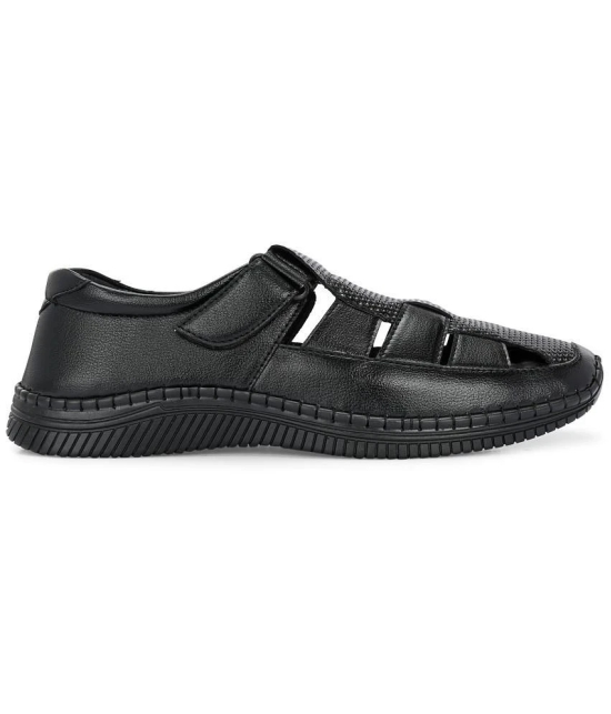 Aadi - Black Mens Sandals - None