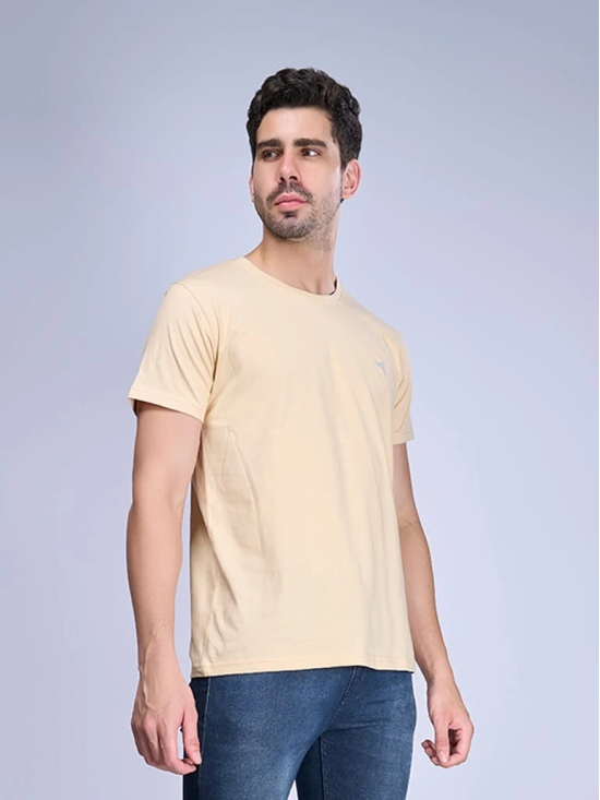 Mens 100% Cotton Sandal Half Sleeves Expert Tee - ET15