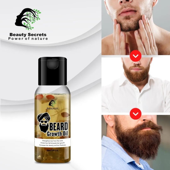 BEARD GROWTH OIL FOR FULLER AND HEALTHIER BEARD-60ml