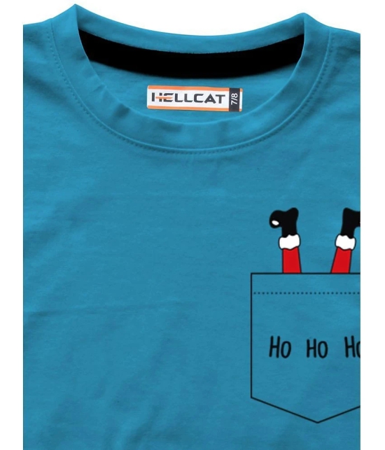 HELLCAT Printed Half Sleeve Tshirt For Boys - None