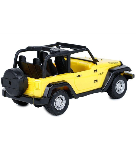 Fratelli - Yellow Plastic Car ( Pack of 1 ) - Yellow