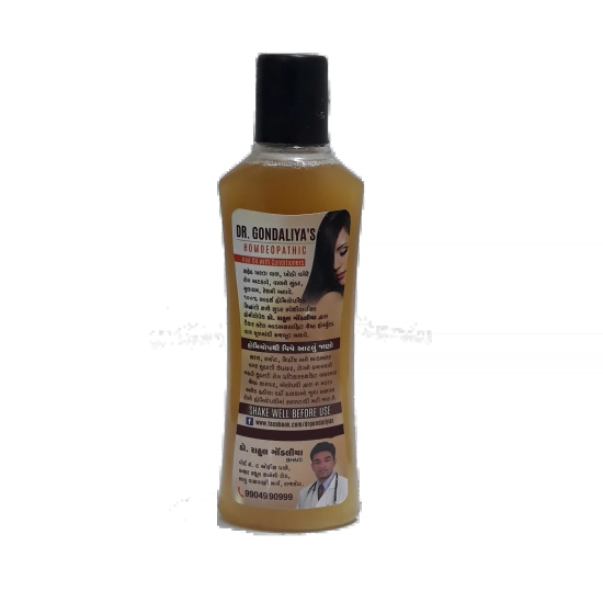 Dr GONDALIYA’s™ Homoeopathic Non Sticky Hair Oil-200 ml