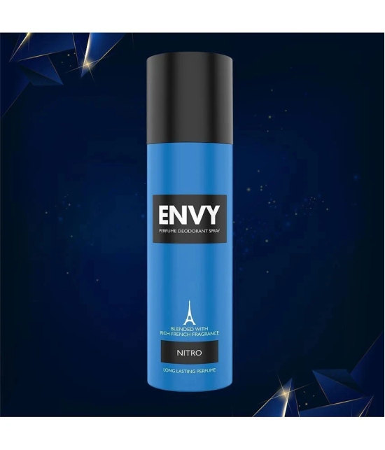 Envy Nitro Deodorant Spray for Men 120 ml ( Pack of 1 )