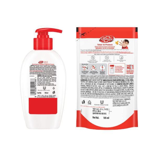 Lifebuoy Vitamins Liquid Handwash 185 Ml