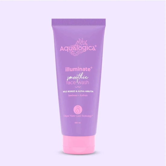 IIIuminate+ Smoothie Face Wash with Wild Berries & Alpha Arbutin for Luminous Glow - 100ml