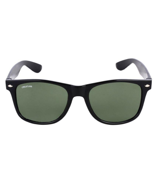 Creature - Green Square Sunglasses ( SUN-103 ) - Medium