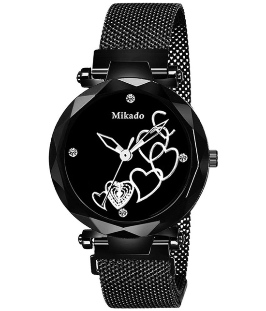 Mikado - Black Silicon Analog Womens Watch