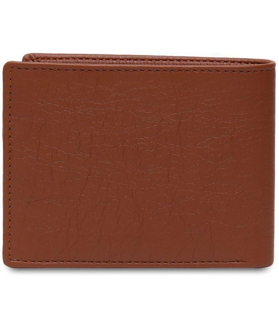 samtroh - Brown PU Men's Regular Wallet ( Pack of 1 ) - Brown