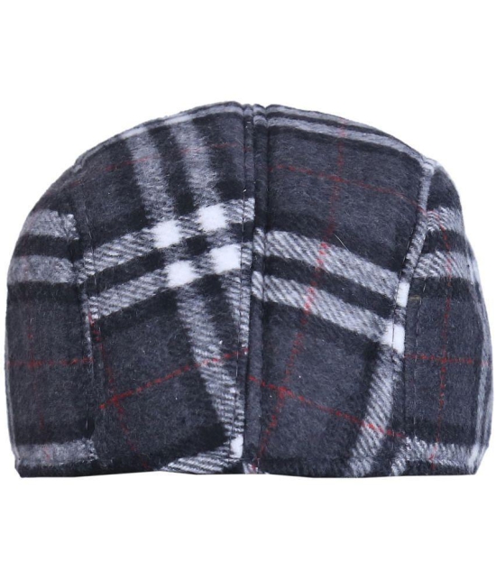 Zacharias Gray Woollen Men''s Cap ( Pack of 1 ) - Gray