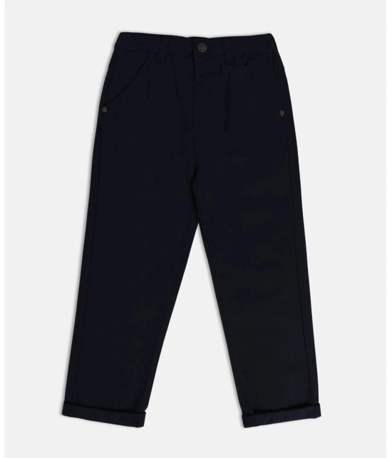 MINI KLUB - Navy Cotton Boys Trousers ( Pack of 1 ) - None