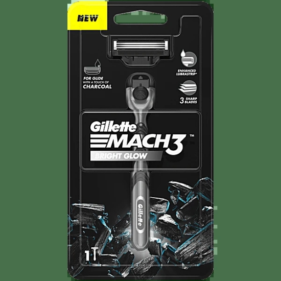 Gillette Mach 3 Charcoal Razor