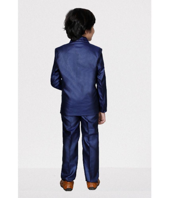 DKGF Fashion - Blue Polyester Boys Suit ( Pack of 1 ) - None