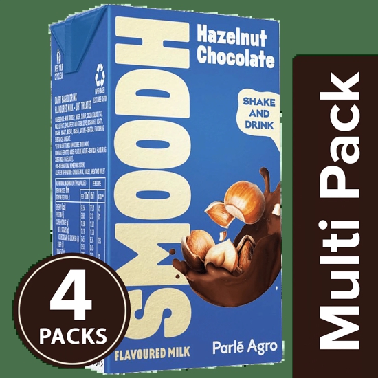 Parle Agro Smoodh Hazelnut Chocolate Drink, 85 ml