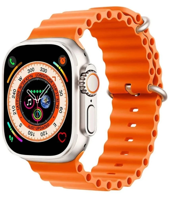 COREGENIX Series Ultra Max with Touch control Orange Smart Watch