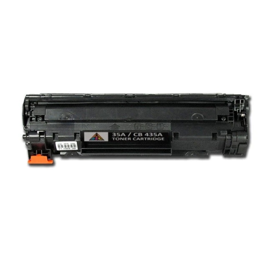 ImageInfo 35A Black Toner Cartridge for HP CB435A Compatible.-BLACK