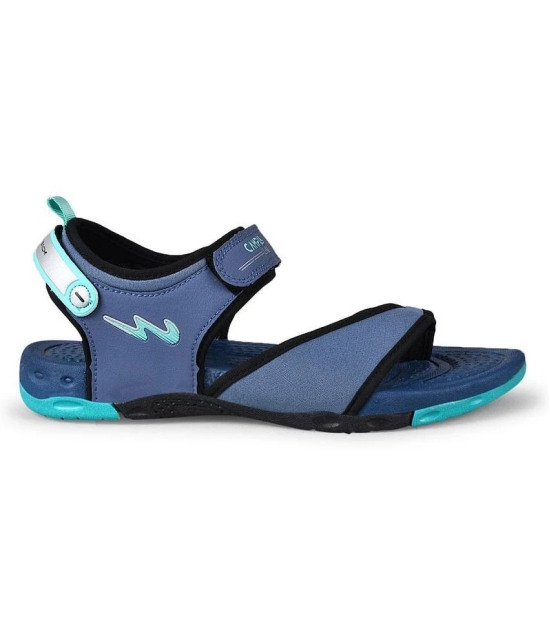 Campus - DarkBlue Mens Floater Sandals - None