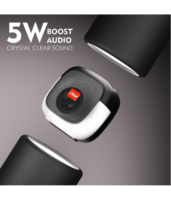 CYOMI Cy631 5 W Bluetooth Speaker Bluetooth v5.0 with SD card Slot Playback Time 4 hrs Black - Black