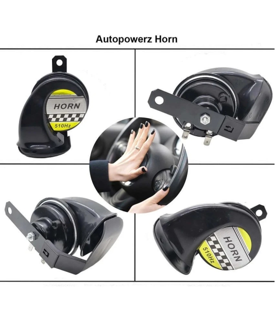 AutoPowerz Horn For Cars & Two Wheelers - Set of 2 (High & Low Tone)