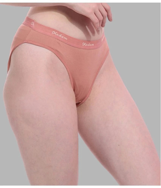 Madam Peach Cotton Lycra Solid Womens Hipster ( Pack of 1 ) - None