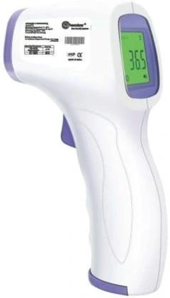 NON CONTACT INFRARED THERMOMETER (Color - White) by ZALANI COLLECTION NX