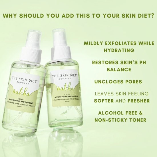 Matcha Toner for Pore Clarification