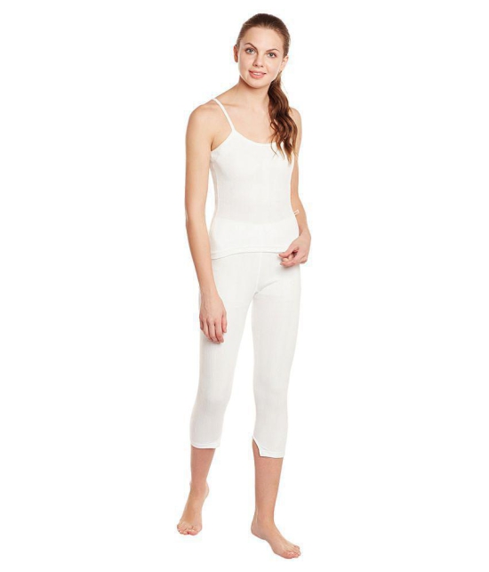 Trendygal Cotton Blend Bottomwear - White - None