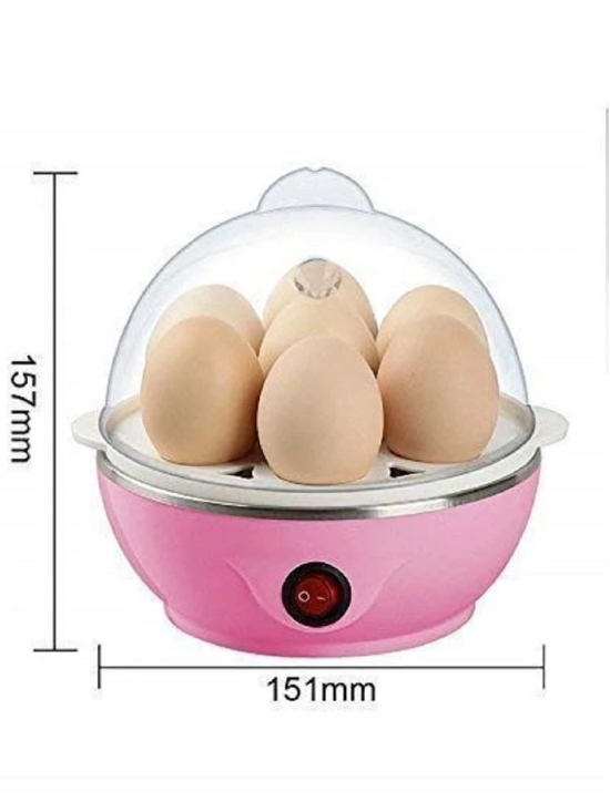 Shopeleven Egg Cooker 1 Ltr Aluminium Cook & Carry Egg Boiler - Multicolor