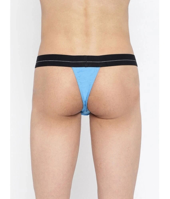 La Intimo Cotton Mens Bikini ( Blue ) - None