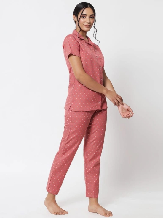 Printed Nightsuit For Women With Pockets in Pyjamas N79Rc