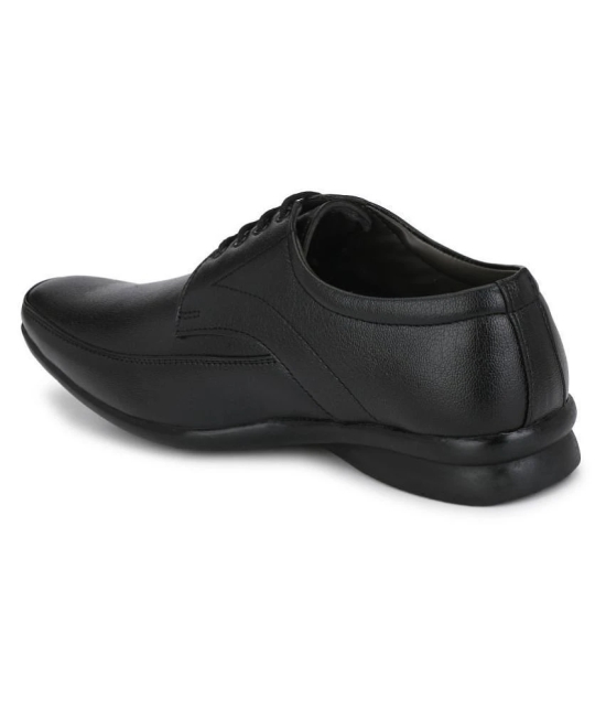 Bucik Office Genuine Leather Black Formal Shoes - None