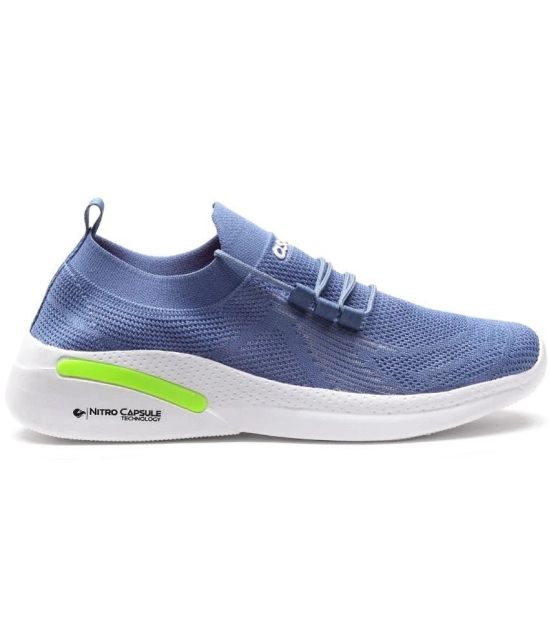 ASIAN HATTRICK-21 Blue Mens Sports Running Shoes - None