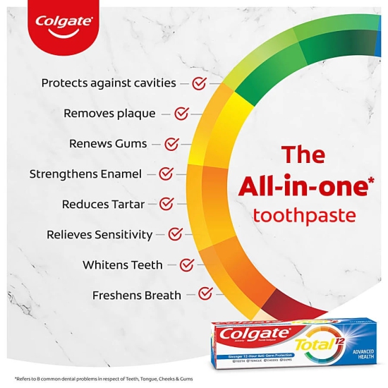 Colgate Total Toothpaste, 120 gm