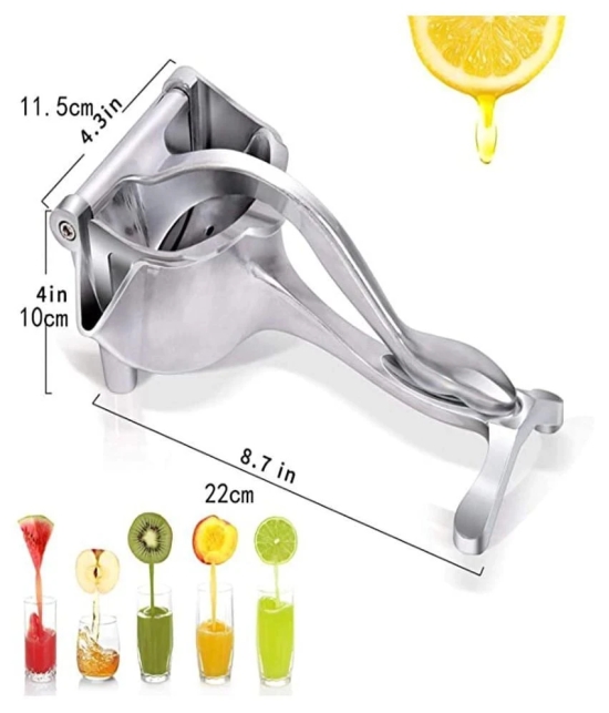 globle ex Hand Press juicer Silver Squeezer - Silver