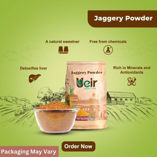 Organic Jaggery Powder / Nattu Sakkarai 1 Kilograms