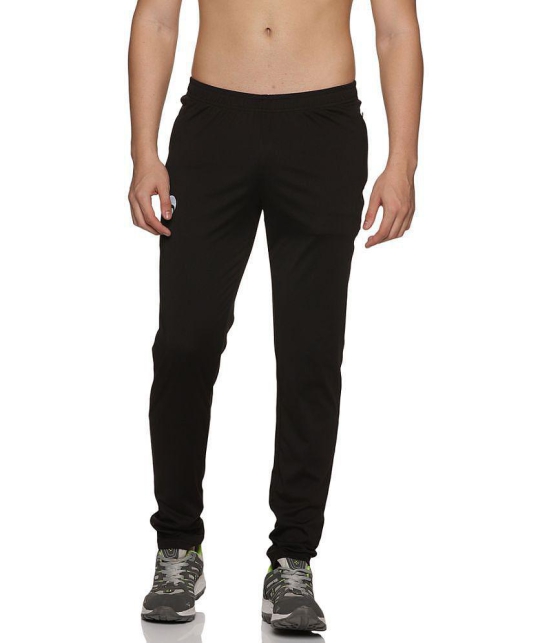 Omtex - Black Polyester Mens Sports Trackpants ( Pack of 1 ) - None